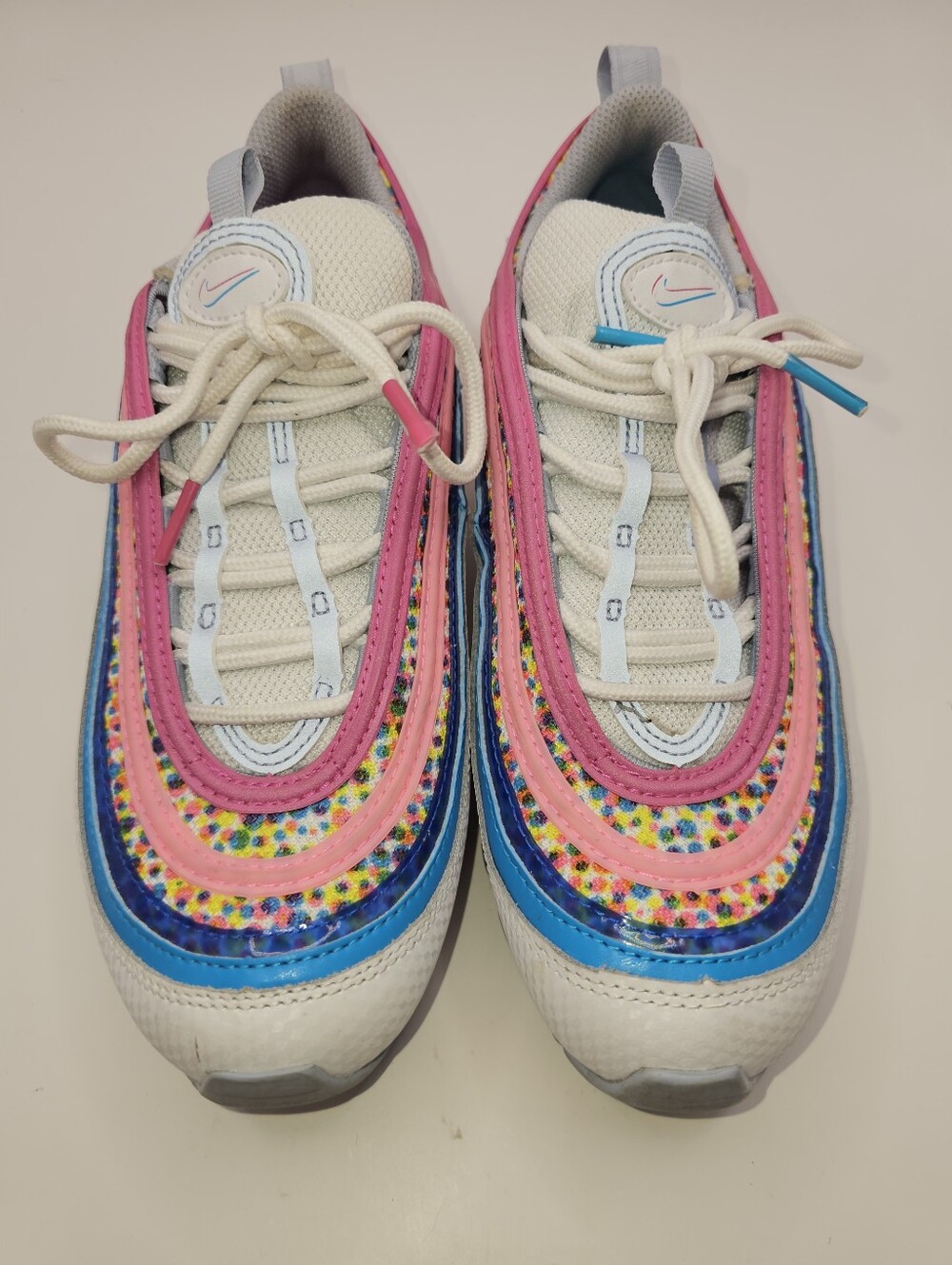 Nike Air Max 97 SE GS "Bright Colors" BIG GIRLS SIZE 7 - Picture 2 of 9